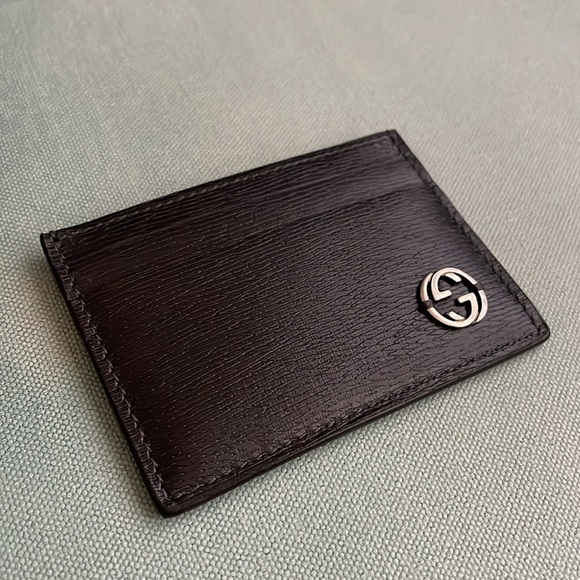 Authentic Gucci Cardholder Leather Wallet - Picture 11 of 12